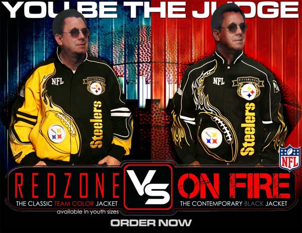 NFL Redzone and On Fire Jackets