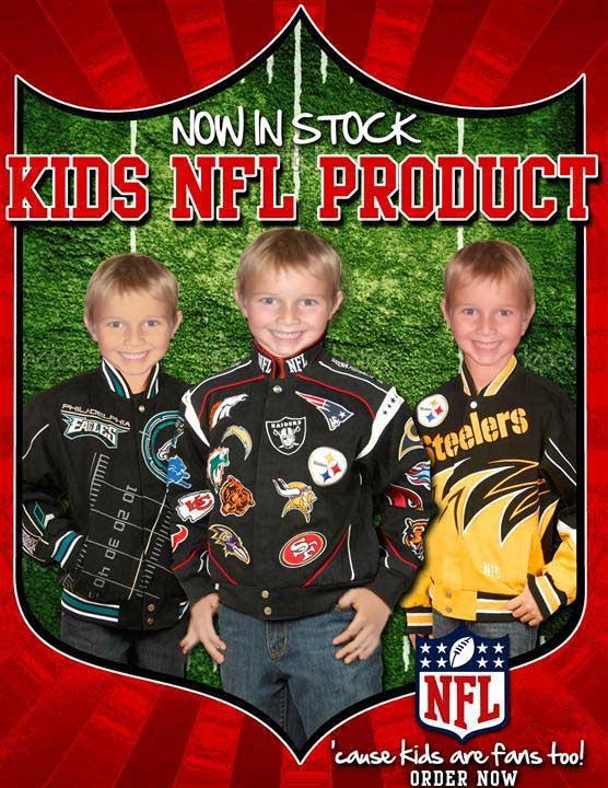 kids nfl jackets