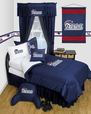 NE Patriots Bedspreads and accessories